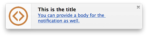 Firefox Notification