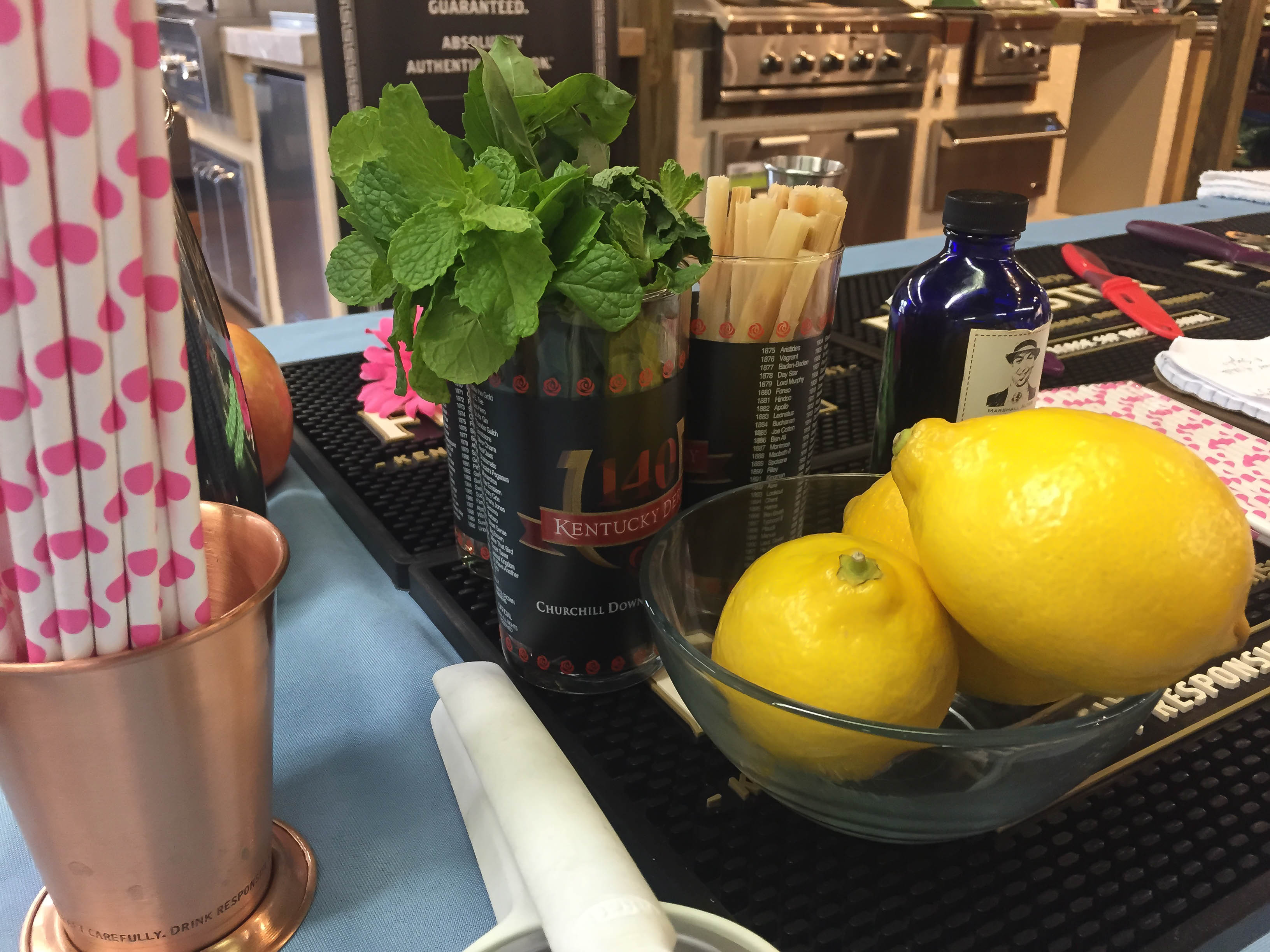 Cocktail Mixing Area