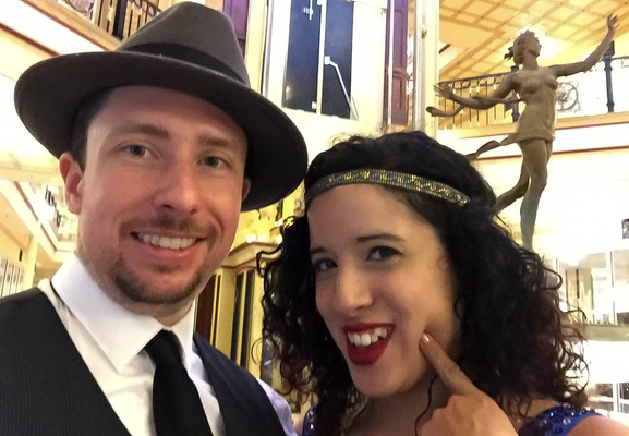 Adam and Marilyn Selfie