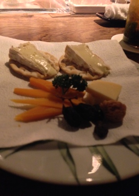 Cheese plate from Ishino Hana Bar.
