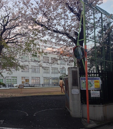 A school that Marilyn confused with a prison.