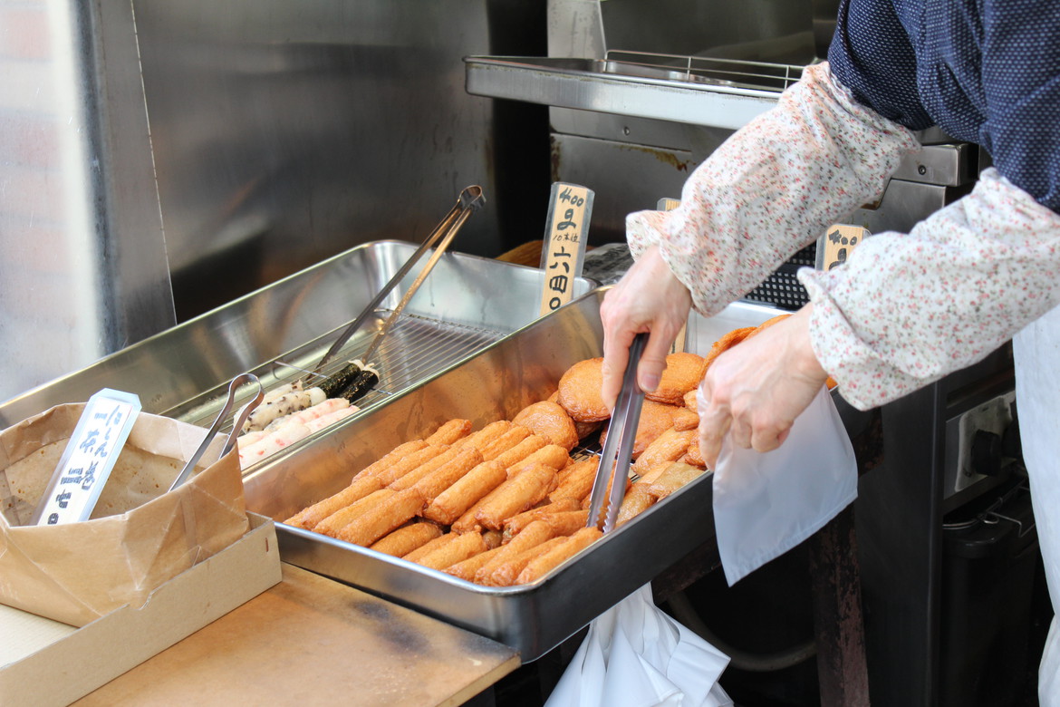 A few of the tempura options available. Not the crispy you see in the west, but a softer with a cod batter.