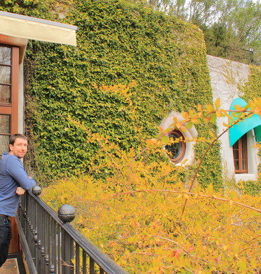 Adam enjoying the view.