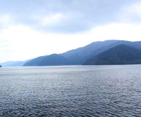 Lake view from the ship.