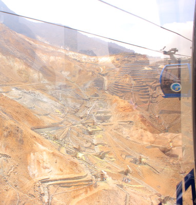 A view of the ropeway.