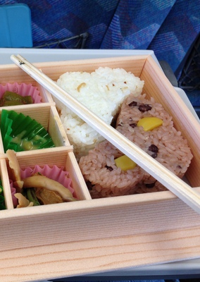 A train station snack for the ride.