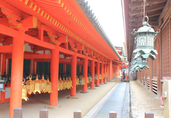 New and old lanterns.