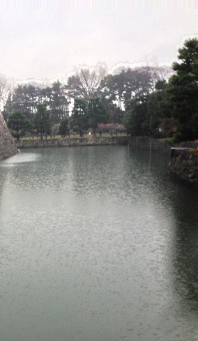 The moat was larger than it looked.