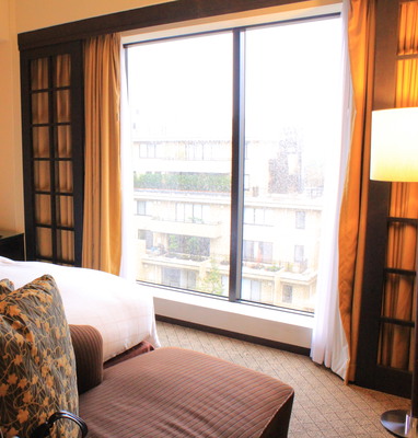 Our room was big, but not designed for 2 people.