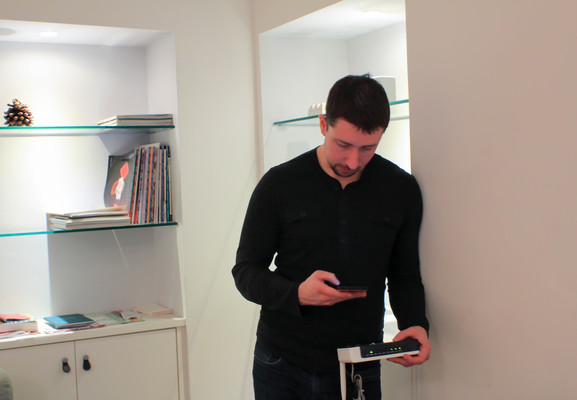 Connecting to the router (by Marilyn)