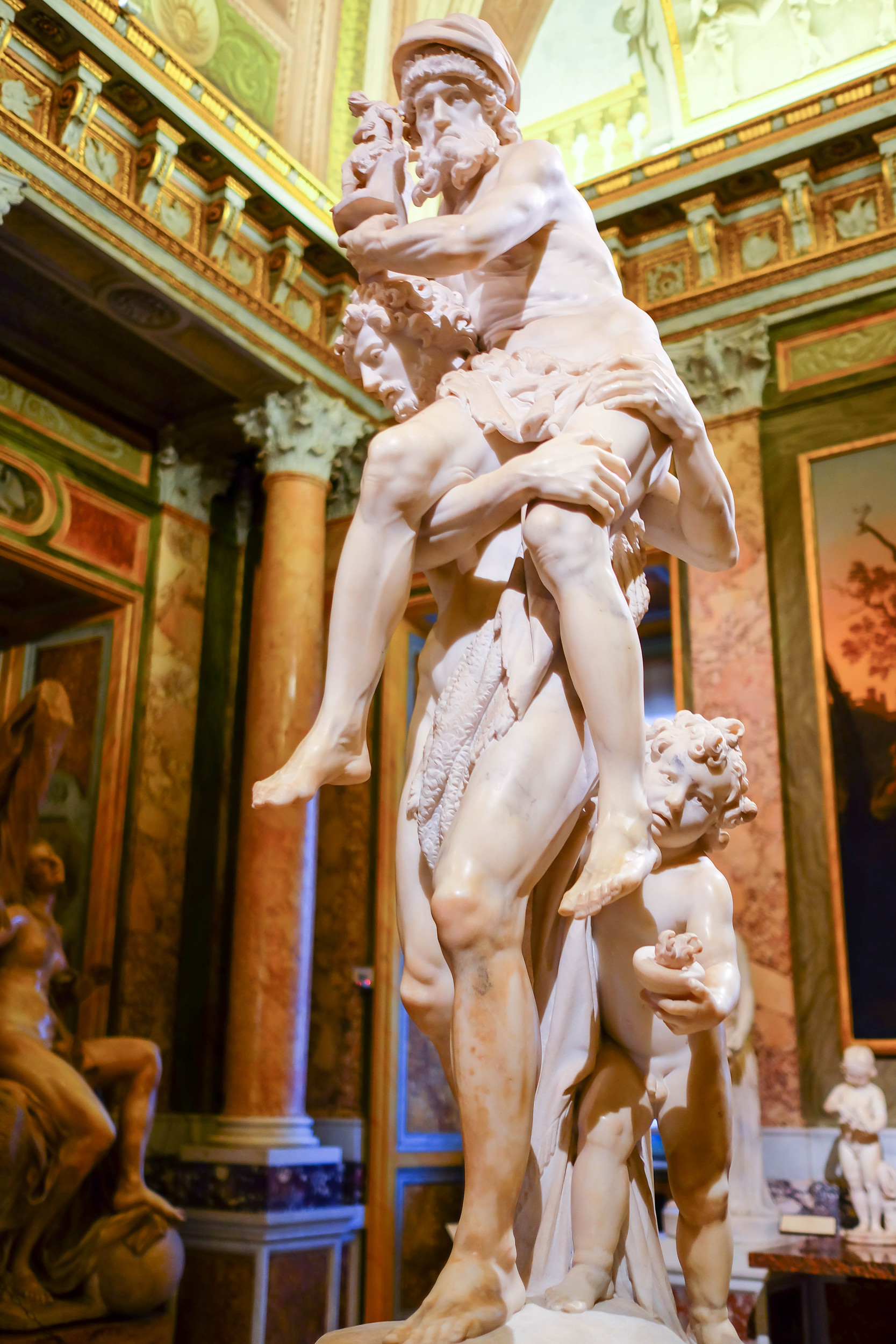 Aeneas, Anchises and Ascanius. Photo by Marilyn