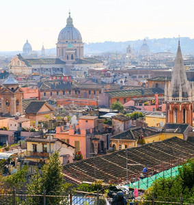 North of the Spanish Steps