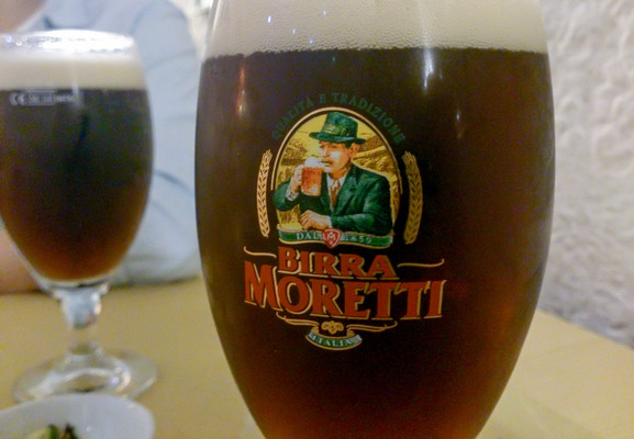 First Beers of the trip