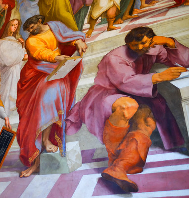 School of Athens closeup